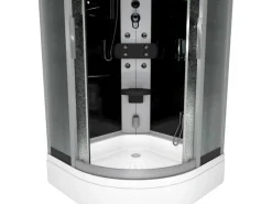 AcquaVapore Einhebelmischer<Dampfdusche Duschtempel Sauna Dusche Duschkabine D46-63M2-EC 100x100