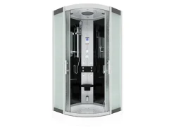 AcquaVapore Einhebelmischer<Dampfdusche Duschtempel Sauna Dusche Duschkabine D46-13M2-EC 90x90