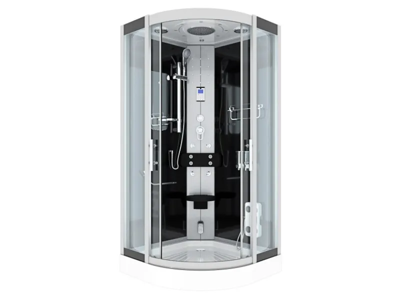 AcquaVapore Dampfdusche Duschtempel Sauna Dusche Duschkabine D46-23T2 100x100< Einhebelmischer