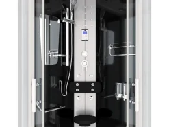 AcquaVapore Dampfdusche Duschtempel Sauna Dusche Duschkabine D46-23T2 100x100< Einhebelmischer