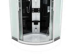 AcquaVapore Dampfdusche Duschtempel Sauna Dusche Duschkabine D46-23M2 100x100< Einhebelmischer