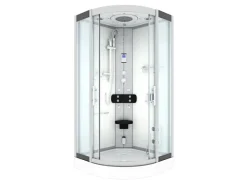 AcquaVapore Einhebelmischer<Dampfdusche Duschtempel Sauna Dusche Duschkabine D46-10T2-EC 90x90