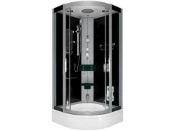AcquaVapore Dampfdusche Duschtempel Sauna Dusche Duschkabine D46-63T2 100x100< Einhebelmischer