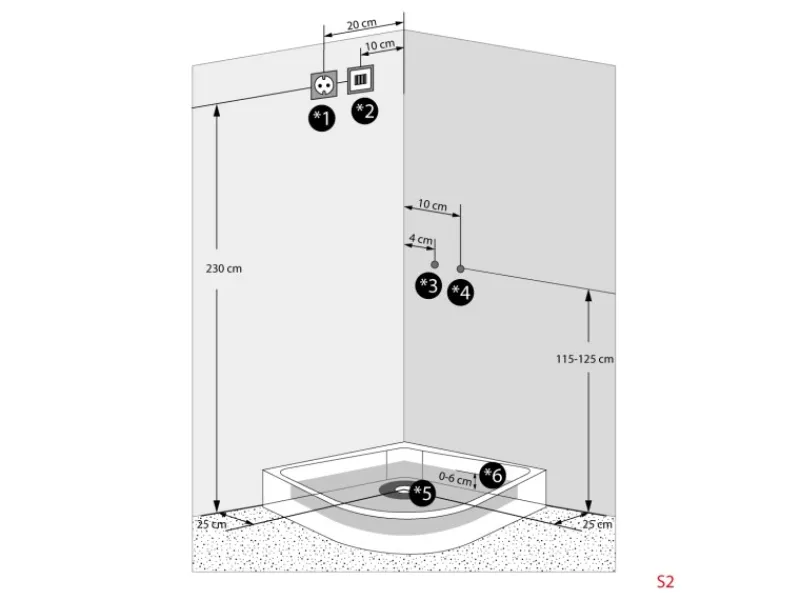 AcquaVapore Dampfdusche Duschtempel Sauna Dusche Duschkabine D46-63T2 100x100< Einhebelmischer