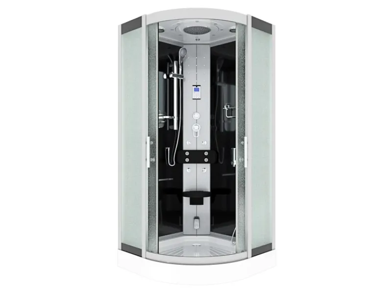 AcquaVapore Einhebelmischer<Dampfdusche Duschtempel Sauna Dusche Duschkabine D46-03M2-EC 80x80