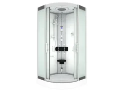AcquaVapore Einhebelmischer<Dampfdusche Duschtempel Sauna Dusche Duschkabine D46-10M2-EC 90x90