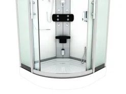 AcquaVapore Einhebelmischer<Dampfdusche Duschtempel Sauna Dusche Duschkabine D46-10M2-EC 90x90