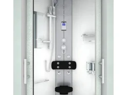 AcquaVapore Dampfdusche Duschtempel Sauna Dusche Duschkabine D46-10M2 90x90
