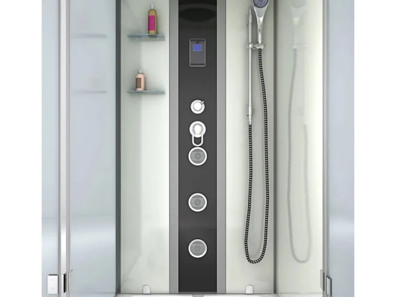 AcquaVapore Einhebelmischer<Dusche Wanne Kombination K05-R01-EC Duschkabine 90x180