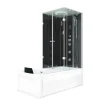 AcquaVapore Dusche Wanne Kombination K05-L31 Duschkabine 180x90< Einhebelmischer