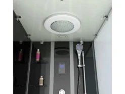 AcquaVapore Dusche Wanne Kombination K05-L31 Duschkabine 180x90< Einhebelmischer