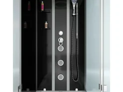 AcquaVapore Dusche Wanne Kombination K05-L30-EC Duschkabine 180x90< Einhebelmischer
