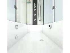 AcquaVapore Einhebelmischer<Dusche Wanne Kombination K05-L01 Duschkabine 180x90