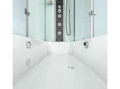 Discount AcquaVapore Dusche Wanne Kombination K05-L00-EC Duschkabine 180x90