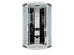 AcquaVapore Einhebelmischer<Duschkabine Dusche D46-23T0-EC Komplettdusche Fertigdusche 100x100