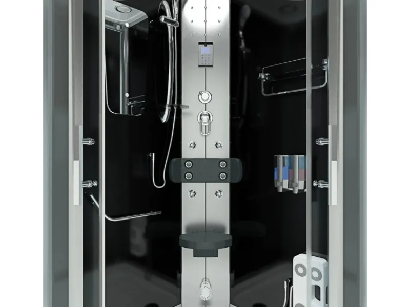 AcquaVapore Einhebelmischer<Duschkabine Dusche D46-53T0-EC Komplettdusche Fertigdusche 90x90