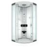 AcquaVapore Duschkabine Dusche D46-20T0-EC Komplettdusche Fertigdusche 100x100< Einhebelmischer