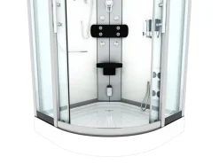 AcquaVapore Duschkabine Dusche D46-20T0-EC Komplettdusche Fertigdusche 100x100< Einhebelmischer