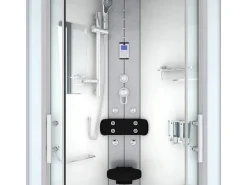 AcquaVapore Duschkabine Dusche D46-20T0-EC Komplettdusche Fertigdusche 100x100< Einhebelmischer