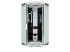 AcquaVapore Einhebelmischer<Duschkabine Dusche D46-23M0-EC Komplettdusche Fertigdusche 100x100