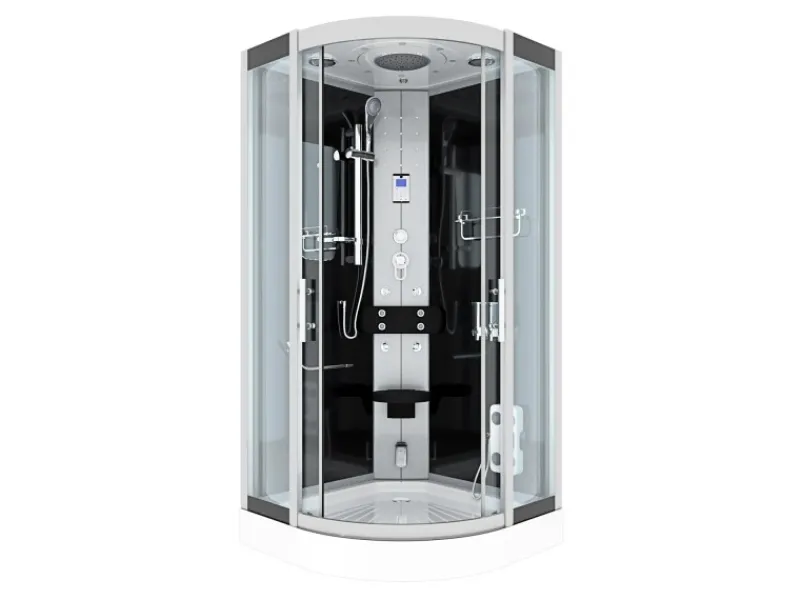 AcquaVapore Duschkabine Dusche D46-03T0-EC Komplettdusche Fertigdusche 80x80< Einhebelmischer