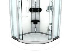 Outlet AcquaVapore Duschkabine Dusche D46-10T0 Komplettdusche Fertigdusche 90x90