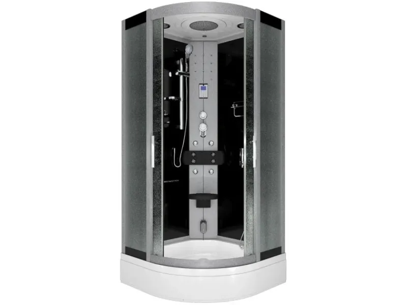 AcquaVapore Einhebelmischer<Duschkabine Dusche D46-53M0 Komplettdusche Fertigdusche 90x90