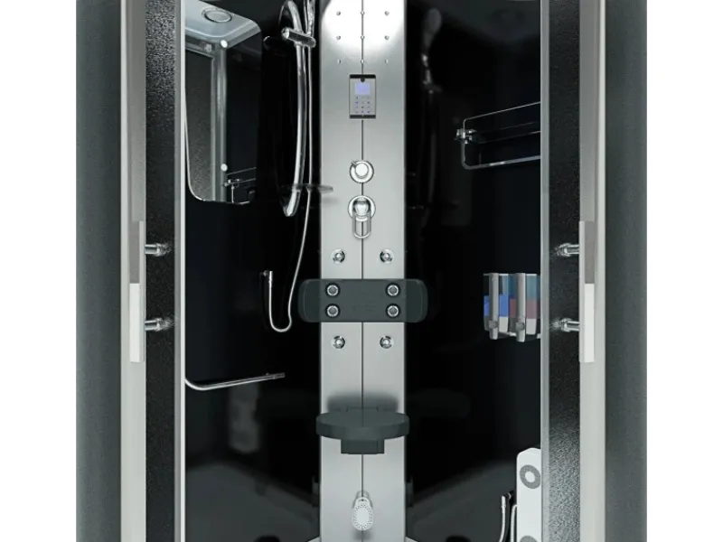 AcquaVapore Einhebelmischer<Duschkabine Dusche D46-53M0 Komplettdusche Fertigdusche 90x90