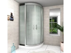 Hot AcquaVapore Duschkabine Dusche D46-20M0-EC Komplettdusche Fertigdusche 100x100