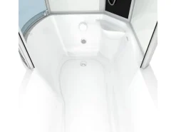 AcquaVapore Einhebelmischer<Kombination Badewanne Dusche K55-R01 Duschtempel 100x170