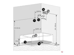 Online AcquaVapore Kombination Badewanne Dusche K55-L01-EC Duschtempel 170x100