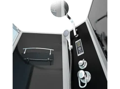 AcquaVapore Kombination Whirlpool Dusche K50-R31-WP-EC Duschkabine Wanne 100x170
