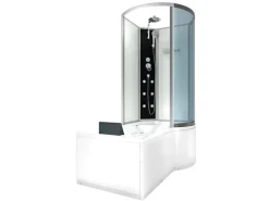 AcquaVapore Kombination Whirlpool Dusche K50-L00-WP-EC Duschkabine Wanne 170x100