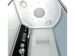 AcquaVapore Kombination Whirlpool Dusche K55-L01-WP Duschkabine Wanne 170x100< Einhebelmischer