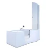 Clearance AcquaVapore Seniorendusche und Badewanne mit Tür S12D-EH-L-EC Dusche 170x85