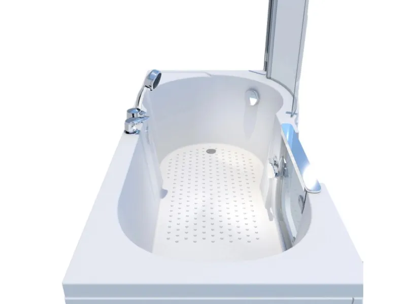 Clearance AcquaVapore Seniorendusche und Badewanne mit Tür S12D-EH-L-EC Dusche 170x85