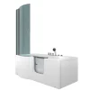 Discount AcquaVapore Seniorendusche und Wanne mit Whirlpool S12D-TH-AIR-R Dusche 85x170