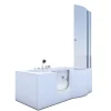 Sale AcquaVapore Seniorendusche und Wanne mit Whirlpool S12D-EH-WP-L Dusche 170x85