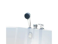 AcquaVapore Seniorendusche und Badewanne mit Tür S12D-EH-R-EC Dusche 85x170< Einhebelmischer