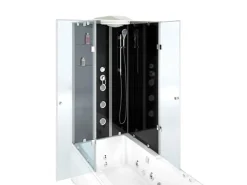 Clearance AcquaVapore Whirlpool Dusche Kombination K05-R30-WP Duschtempel 90x180