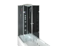 AcquaVapore Whirlpool Dusche Kombination K05-R33-WP Duschtempel 90x180< Einhebelmischer