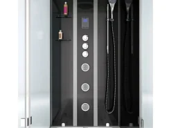 AcquaVapore Whirlpool Dusche Kombination K05-R33-WP Duschtempel 90x180< Einhebelmischer