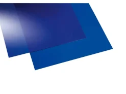 Hot Gutta Acryl Platte Eben 3 mm Glatt 1000 mm x 500 mm Blau