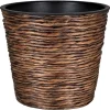 A.H.G. Töpfe<Übertopf mit Wasserhyazinthe Sticking Roll Ø 40 cm x 32 cm Waschbraun