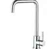 AICA Wasserhahn 360° Drehbare Wassersparende Chrom Küchenarmatur Hochdruckfestes Design aus 304 Edelstahl Gefertigt Kaltes/Warmes Wasser< Einhebelmischer