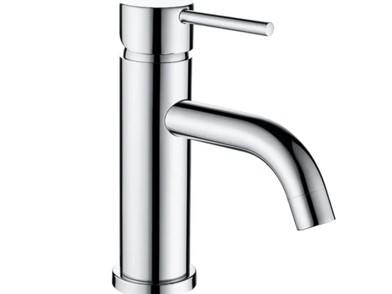 Hot AICA Wasserhahn Bad Niedriger Waschtischarmatur Waschbecken Armaturen 304 Edelstahl Einhebelmischer Mischbatterie Chrom