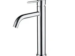 AICA Wasserhahn Bad Hoch Waschtischarmatur Auslauf Höhe 195mm Waschbecken Armaturen 304 Edelstahl Einhebelmischer Mischbatterie< Einhebelmischer