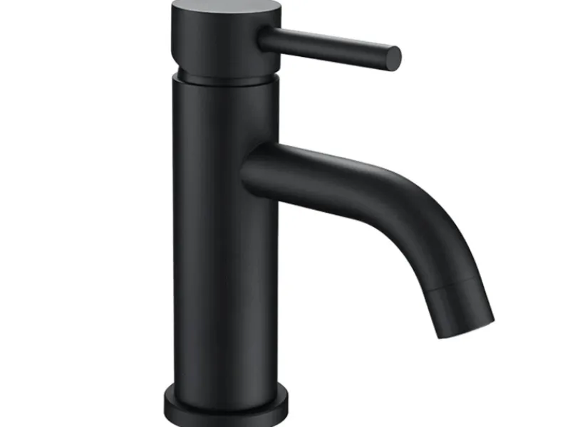 AICA Wasserhahn Bad Niedriger Waschtischarmatur Waschbecken Armaturen 304 Edelstahl Einhebelmischer Mischbatterie< Einhebelmischer