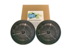 AIR2GO Aktivkohlefilter Als Ersatz für Bomann KF561 2 Stück< Unterbauhauben|Dunstabzugshauben-Filter