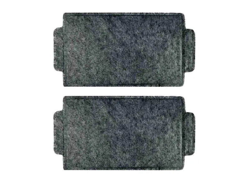 AIR2GO Aktivkohlefilter Als Ersatz für Miele DKF19-1 und 9231860 2 Stück< Unterbauhauben|Dunstabzugshauben-Filter